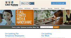 Desktop Screenshot of laborsystems.com